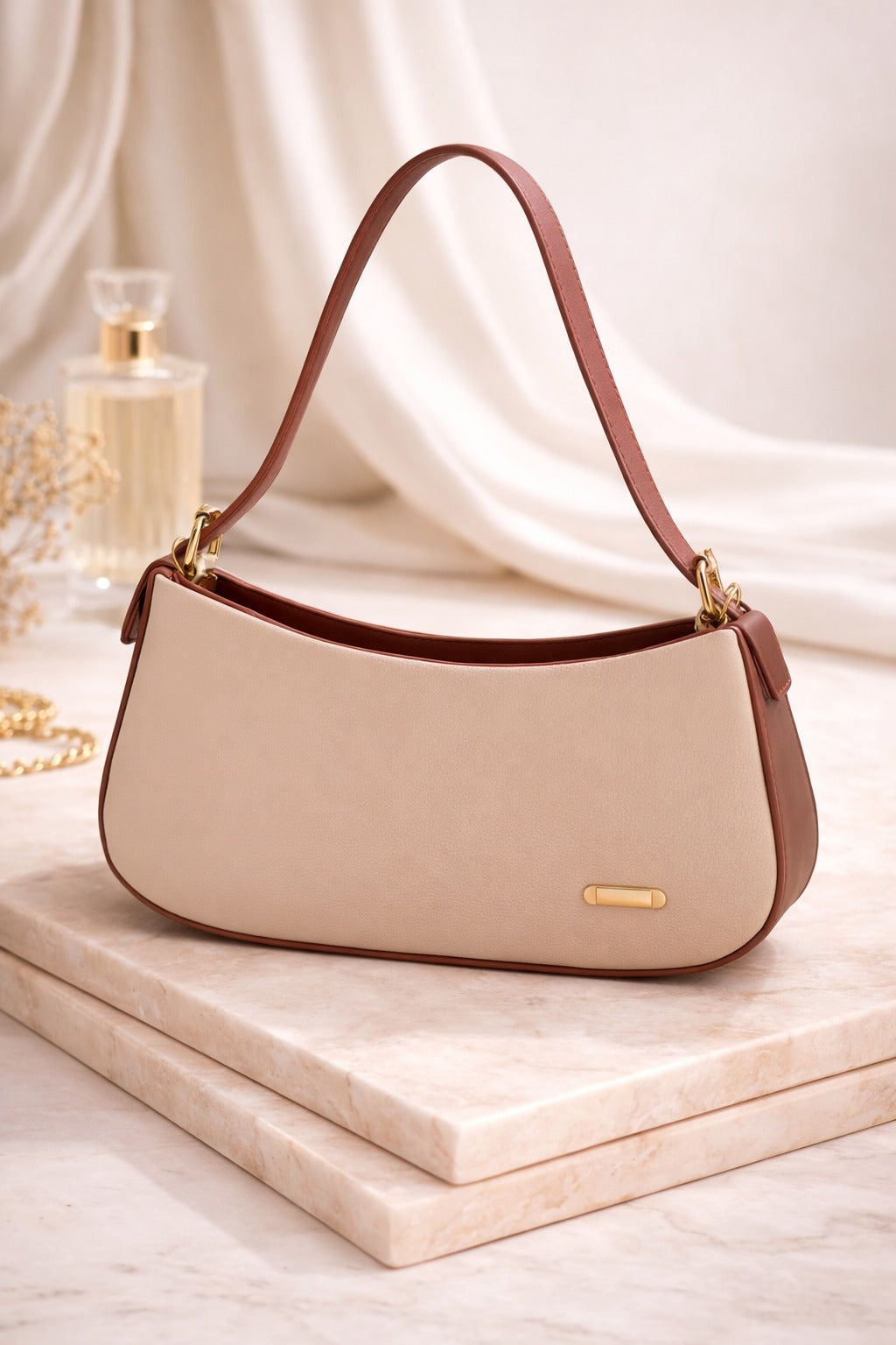 Trendy Dual Tone Shoulder Bag Collection