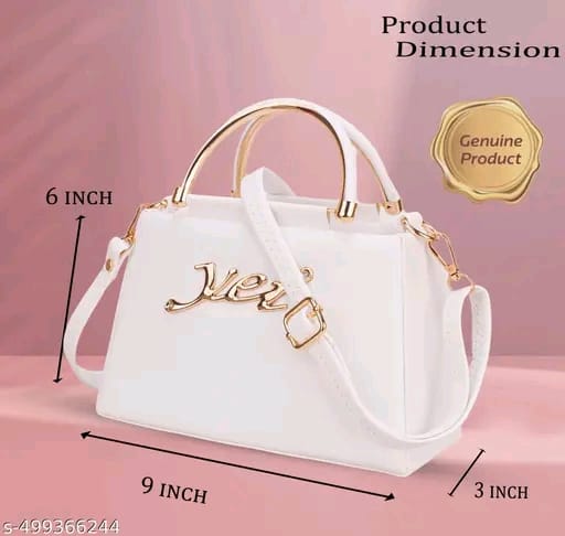 Ethereal Dream Classic White Purse with Satin Touch