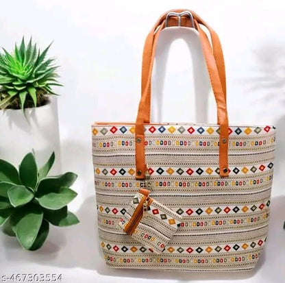 Trendy Women's Handbag - Premium Leather Tote