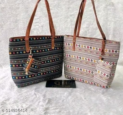 Trendy Women's Handbag - Premium Leather Tote