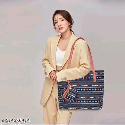 Trendy Women's Handbag - Premium Leather Tote