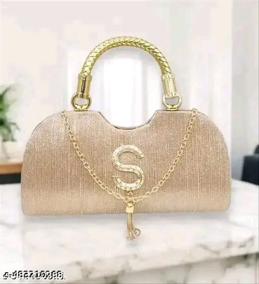 Bridal Partyware Clutch for Women – Elegant Satin Evening Purse, Wedding & Bridesmaid Clutch Bag, Formal Party Handbag, Cocktail Purse with Detachable Chain Strap for Weddings