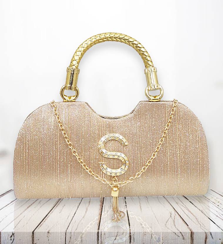 Bridal Partyware Clutch for Women – Elegant Satin Evening Purse, Wedding & Bridesmaid Clutch Bag, Formal Party Handbag, Cocktail Purse with Detachable Chain Strap for Weddings